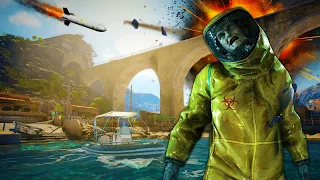 OB & I Shot Missiles at a Zombie Filled Bridge! - World War Z Multiplayer Update Gameplay
