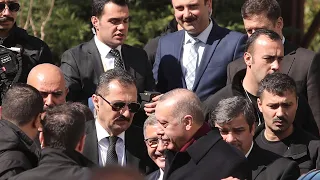 Cumhurbaşkanı Erdoğan'ın cuma namazı sırasında termal kameralı önlem