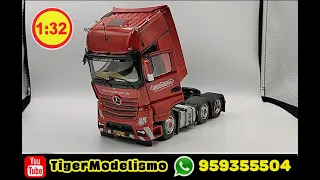 Mercedes benz Actros 1/32 MargeModels #Tigermodelismo