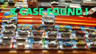 hot wheels k case found! plus h case t hunt