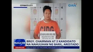 Saksi: Brgy. chairman at 2 kandidato na nahulihan ng baril, arestado