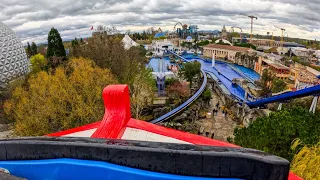 Poseidon 4K 60fps front-seat on-ride POV Europa Park (2024)