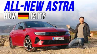 2022 Astra GS-Line driving REVIEW - better than the Golf? all-new Opel Vauxhall Astra petrol vs PHEV