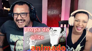 REAGINDO A TROPA DE ELITE ANIMADO ( 1ªTEMPORADA )   @animatube3643