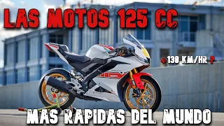 Las motos 125cc mas rapidas del mundo | Top