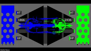 Offensive or defensive - 05 (Can Green continue to win this time?) - Marble Race in Algodoo