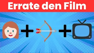 Kannst du den Film anhand der Emojis erraten? - Emoji Film Quiz - 40 Rätsel