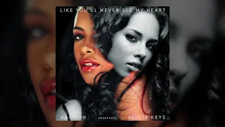 Aaliyah x Alicia Keys - Like You'll Never See My Heart (Mashup)