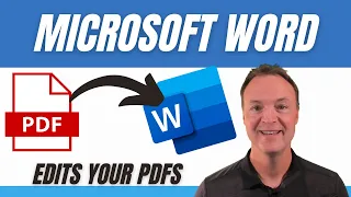 How to Convert then Edit Your PDFs in Microsoft Word