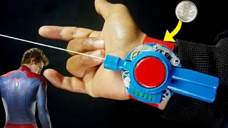 How To make Spider-Man  web shooter || Amazing Spiderman web shooter DIY || xperiment at home