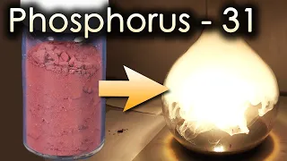 Phosphor ist ein nichtmetallisches Element, das alles verbrennen kann