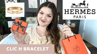 Hermes Clic H Bracelet | Unboxing First Impressions & Review