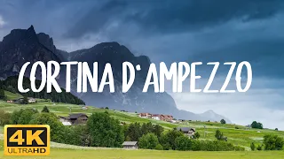 Driving through Cortina d'Ampezzo - Scenic Drive Italy 4K // Film by NOMAD 🌴