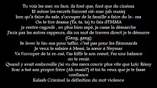 KALASH CRIMINEL - Shottas (Audio + Paroles)