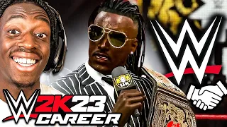 I JOINED THE WWE AGAIN!🤣🏆 #6 (WWE 2K23 MyRISE)