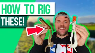 Howe to rig the BIG Drunk Dancer Lures! (and any big curly tail lure)