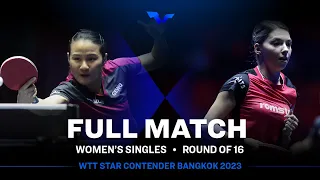 FULL MATCH | Xiaoxin YANG vs Bernadette SZOCS | WS R16 | #WTTBangkok 2023