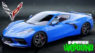 Need For Speed Unbound - Corvette C8 - Customization & Review