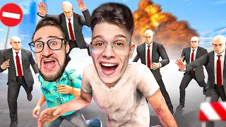 200 КИЛЛЕРОВ VS 3 ЮТУБЕРА НА GTA 5 RP! *ХАРДКОР