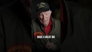 Iwo Jima Veteran "How MARINES HIT the Beach in WWII"