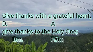 GIVE THANKS|Acoustic Cover with Lyrics and Chords