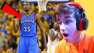 Teenager Reacts To Kevin Durant MVP HIGHLIGHTS (GOAT Scorer?)