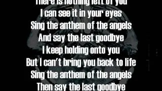 Breaking Benjamin   Anthem Of The Angels Lyrics on screen   YouTube