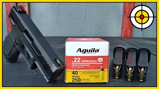 Fantastic BULK AMMO! Aguila Super Extra .22lr Consistency & Reliability Test With The Taurus TX22!