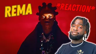 REACTION !!! | Rema - Charm (Official Music Video)