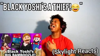 Eating Corn And Tea?!😂 | SML Movie: Black Yoshi's Big Bamboozle (Skylight Reacts)