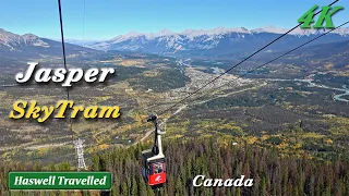 SkyTram up Whistlers Mountain, Jasper National Park – Alberta, Canada Travel 4K