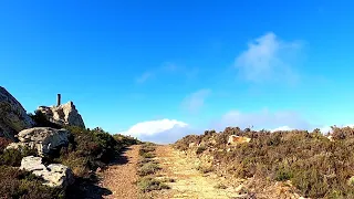 To the top of the Sierra de Fates near Tarifa