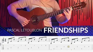 Pascal Letoublon - Friendships : Guitar Tutorial 🎸