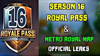 Season 16 Rp Rewards & Metro Royal Mode Leaks Malayalam | Crpzz Gaming
