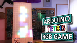 Arduino TETRIS Game With RGB LEDs