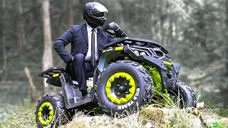 Luxirios but cheap ATV quad, hardest test in mud! Motoland Wildtrack