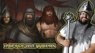 I Attempt To Start A Mercenary Band! Battle Brothers Gameplay Part 1