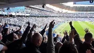 Manchester City v Manchester United Etihad April 2012 Blue Moon