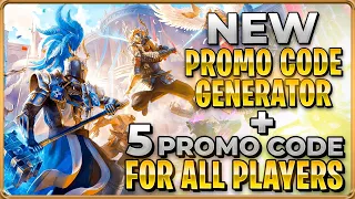 5 Working PROMO CODES + NEW Promo Code Generator Tool For New Players Raid: Shadow Legends