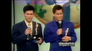 Leandro & Leonardo no Silvio Santos - 1993