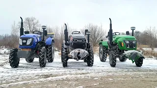 Ніяких ремнів! 3 бюджетних варіанти тракторів на муфті в село.