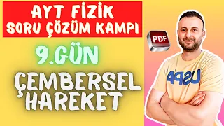 9.Gün: Düzgün Çembersel Hareket Soru Çözümü  #aytfizikfulltekrar