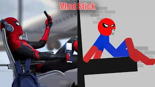 Spiderman vs Stickman | Stickman Dismounting funny and epic moments | Like a boss compilation #51