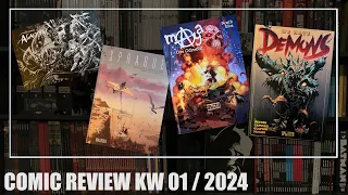 Comic Review 1 / 2024: Alandal 1, Sprague, Maya 1 - Das Odinsblut, We have Demons