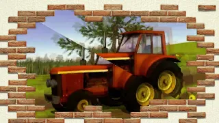 El Pollito Pio Con Un Tractor•Efectos Diferentes•KidsPurpleFX💜