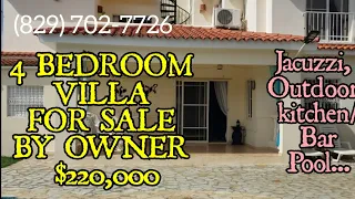 HOUSE FOR SALE IN SOSUA || DOMINICAN REPUBLIC VILLA FOR SALE || BUY A HOME IN THE DOMINICAN REPUBLIC