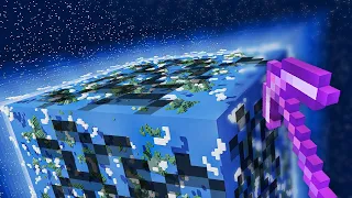 Minecraft ama DÜNYAYI KAZABİLİYORUM