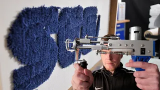 Tuften & Teppich herstellung mit der China Tufting Gun | Tutorial für Anfänger & Beginner | Deutsch