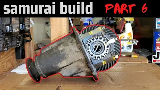 Samurai Build (Part 6) Front and Rear Differential Disassembly