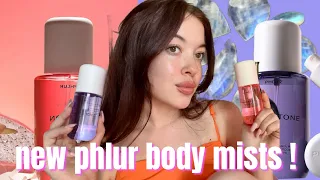 NEW PHLUR DRAGON FRUIT AND MOONSTONE BODY MISTS !